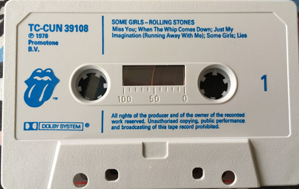 Rolling Stones - Some Girls - Used Cassette image 5