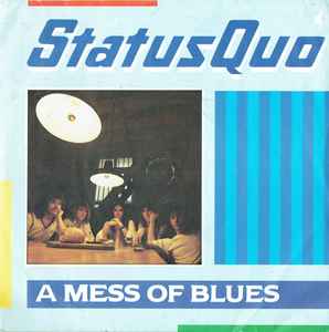 Status Quo - A Mess Of Blues - Used Vinyl Record 7" image 1