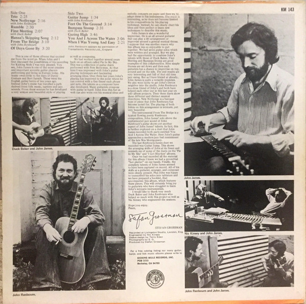 John James - Descriptive Guitar Instrumentals - Used Vinyl Record image 2