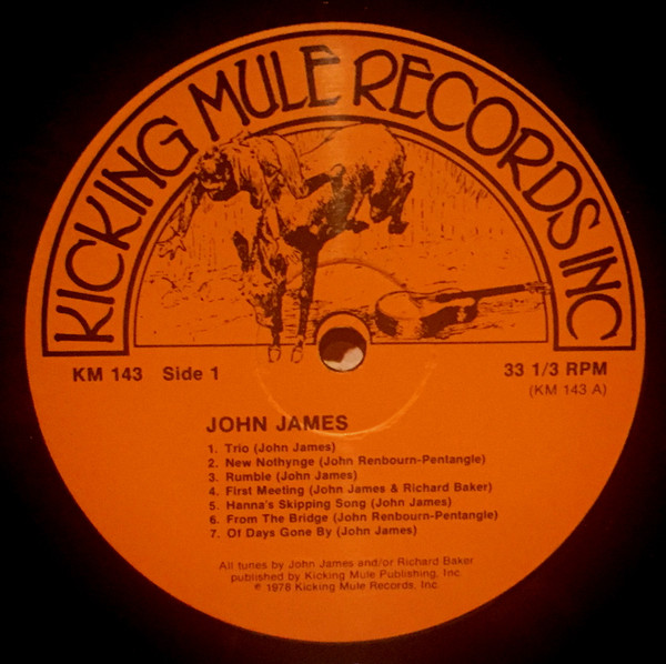 John James - Descriptive Guitar Instrumentals - Used Vinyl Record image 3
