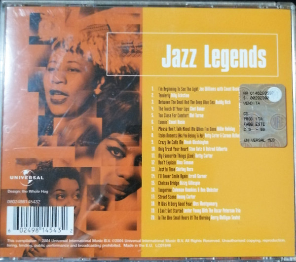 Various - Jazz Legends - Used CD image 2