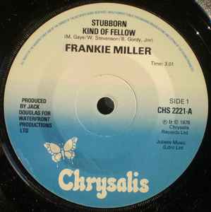 Frankie Miller - Stubborn Kind Of Fellow - Used Vinyl Record 7" image 1