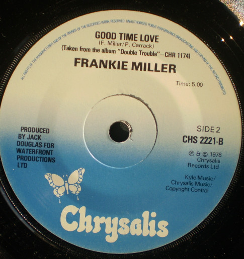 Frankie Miller - Stubborn Kind Of Fellow - Used Vinyl Record 7" image 2