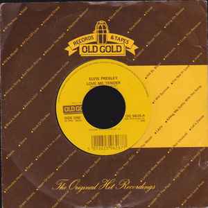 Elvis Presley - Love Me Tender / (Let Me Be Your) Teddy Bear - Used V image 1