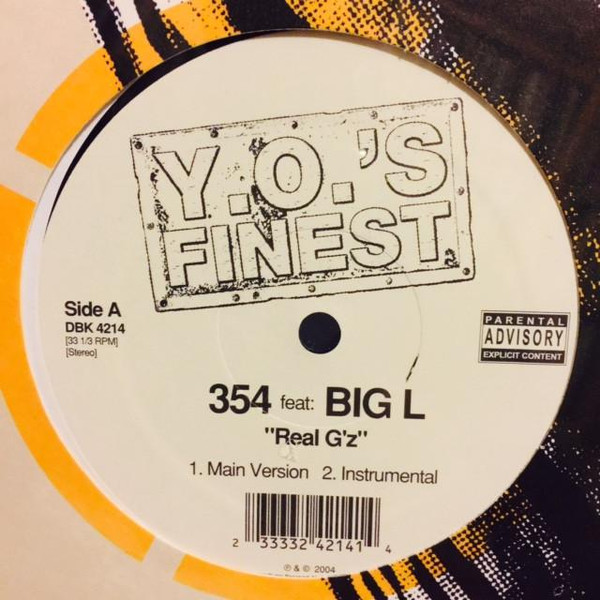354 - Real G'z / Think Big - Vinyl Record 12" image 4
