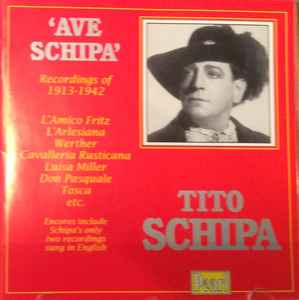 Tito Schipa - Recordings 1913-1942 - Used CD image 1