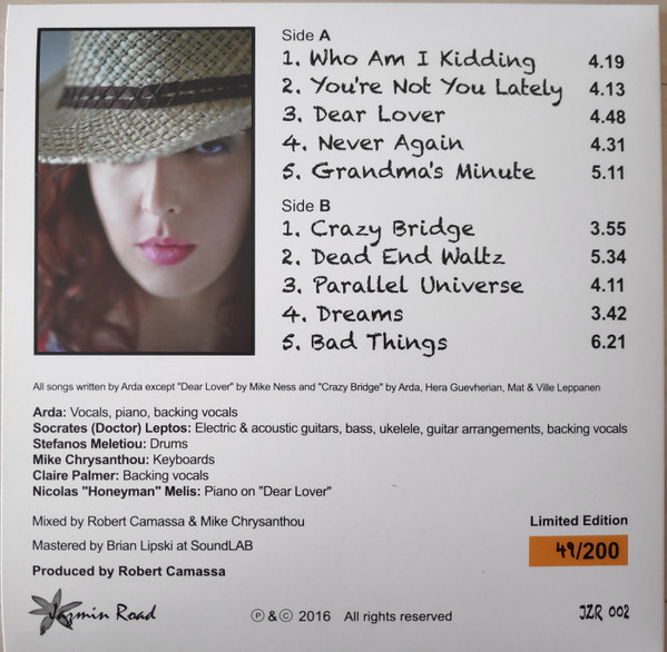 Arda & The Stolen Mo - Minutes Into Years - Vinyl Record image 2