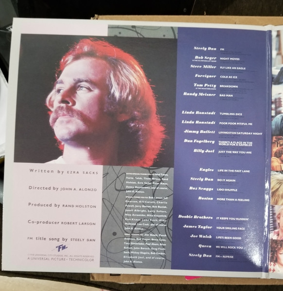 Various - FM (The Original Movie Soundtrack) - Used Vinyl Record image 3