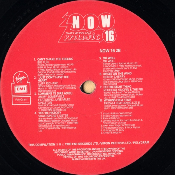 Various - Now That's What I Call Music 16 - Used Vinyl Record image 6