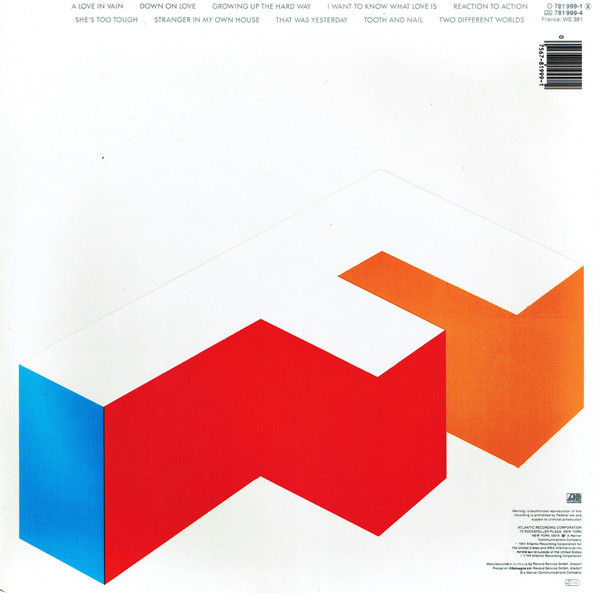 Foreigner - Agent Provocateur - Used Vinyl Record image 2
