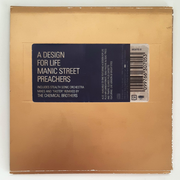 Manic Street Preache - A Design For Life - Used CD image 10