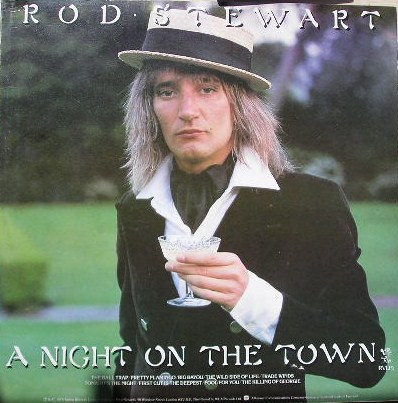 Rod Stewart - A Night On The Town - Used Vinyl Record image 2