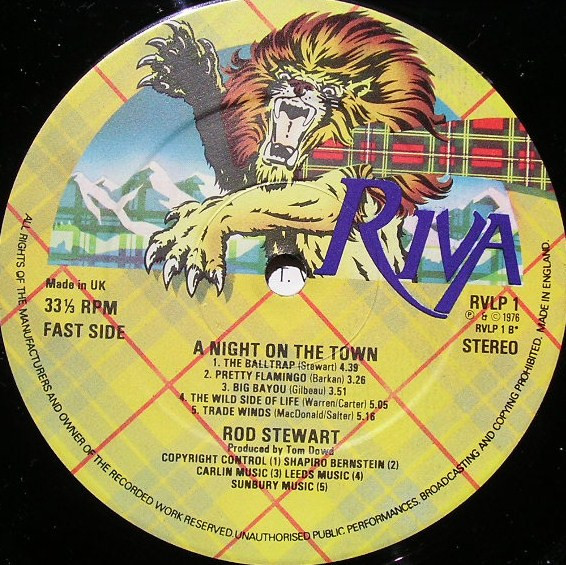 Rod Stewart - A Night On The Town - Used Vinyl Record image 5