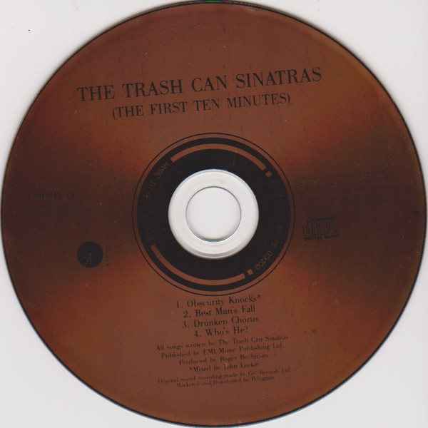 Trash Can Sinatras - Obscurity Knocks EP - Used CD image 3