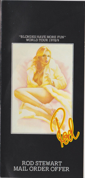 Rod Stewart - Blondes Have More Fun - Used Vinyl Record image 6