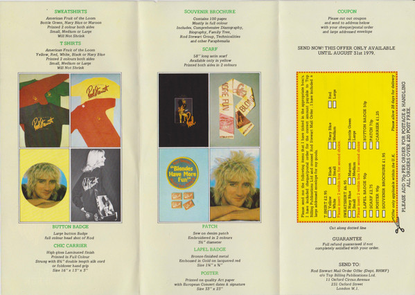 Rod Stewart - Blondes Have More Fun - Used Vinyl Record image 7