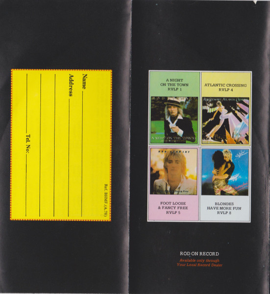 Rod Stewart - Blondes Have More Fun - Used Vinyl Record image 8