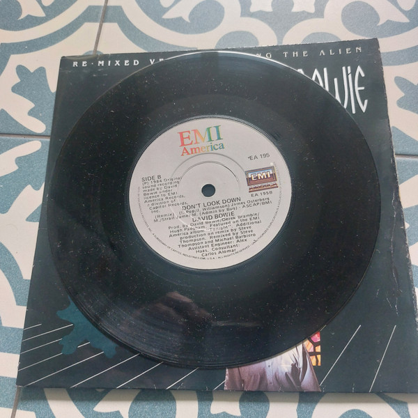 David Bowie - Loving The Alien (Re-mixed Version) - Used Vinyl Record image 2