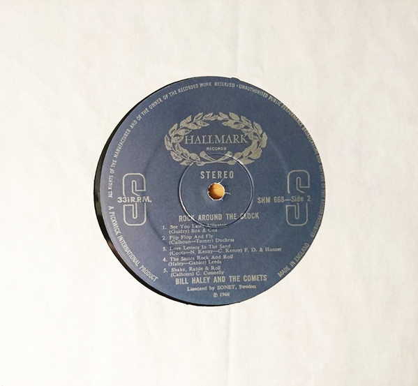 Bill Haley And His C - Rock Around The Clock - Used Vinyl Record image 4