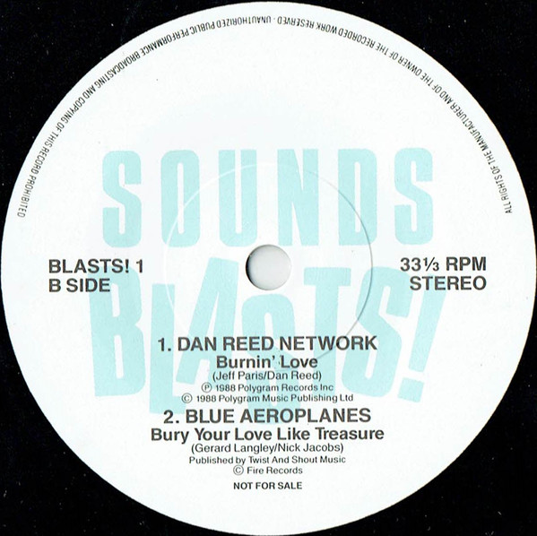 Various - Sounds Blasts! EP 1 - Used Vinyl Record 7" image 4