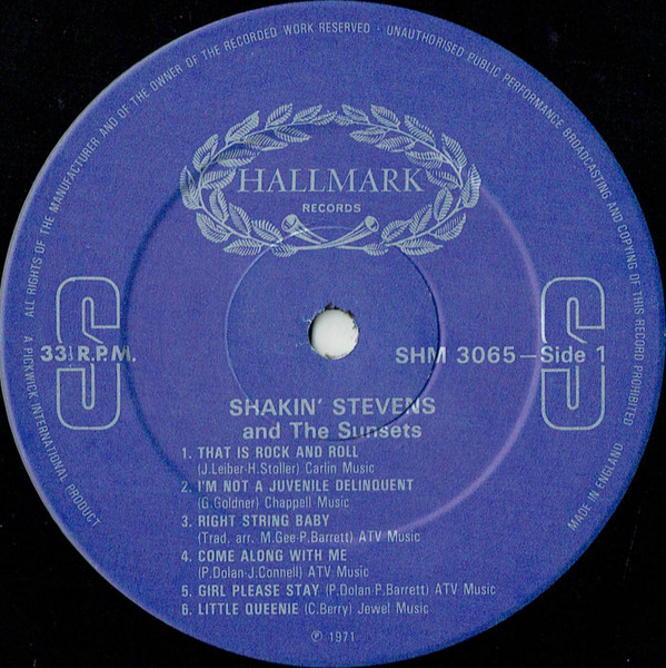 Shakin' Stevens And - Used Vinyl Record image 3