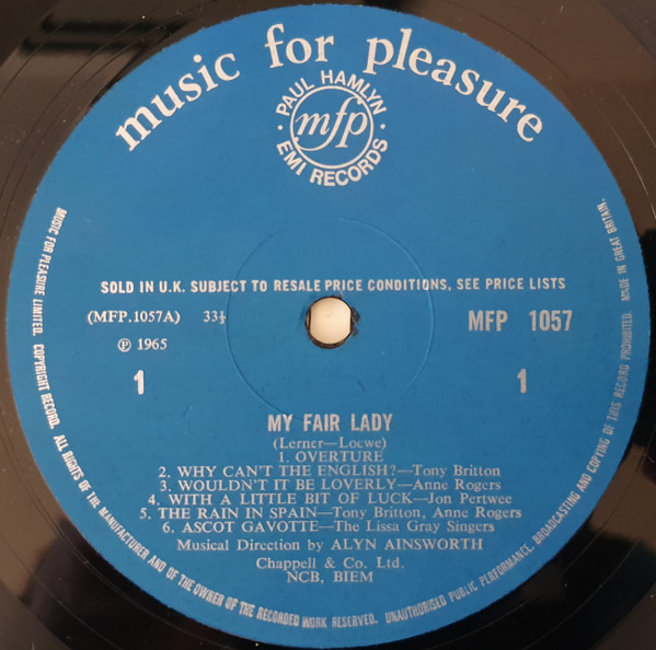 Various - My Fair Lady - Used Vinyl Record image 3