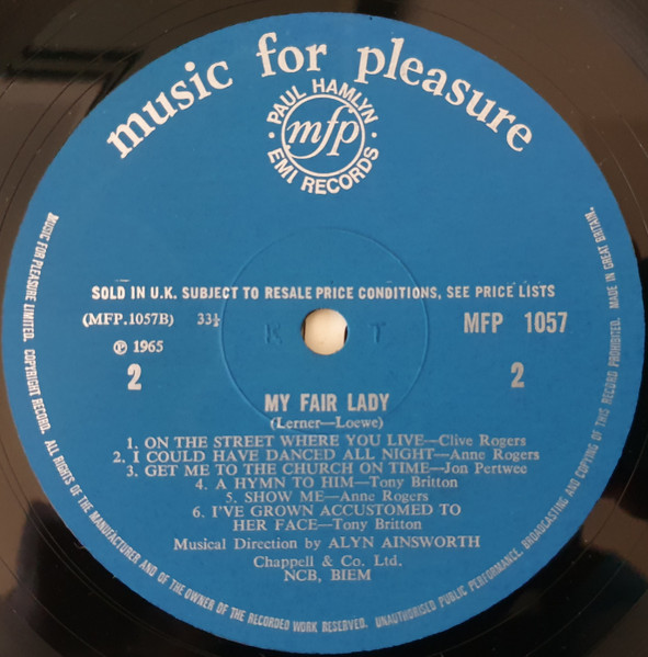 Various - My Fair Lady - Used Vinyl Record image 4