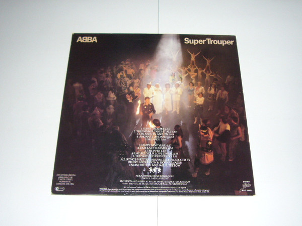 ABBA - Super Trouper - Used Vinyl Record image 2