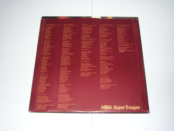 ABBA - Super Trouper - Used Vinyl Record image 4