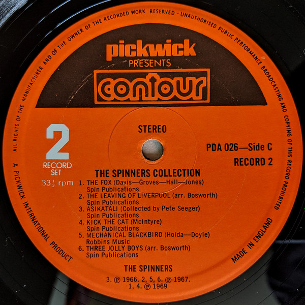Spinners - Collection - Used Vinyl Record image 7