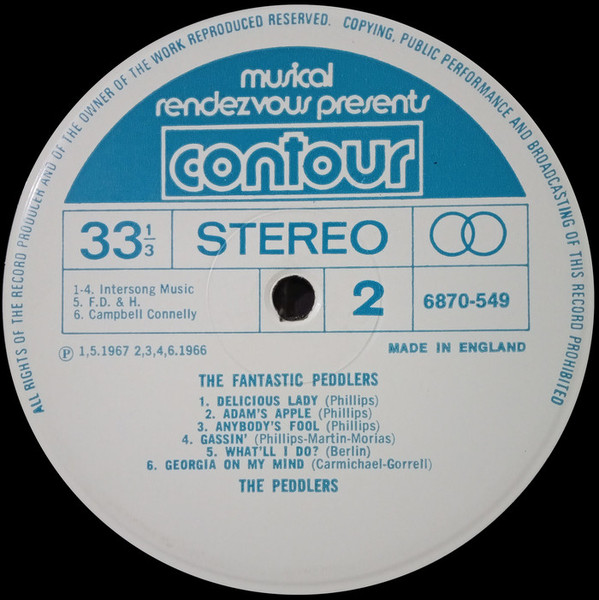 Peddlers - Fantastic Peddlers - Used Vinyl Record image 4