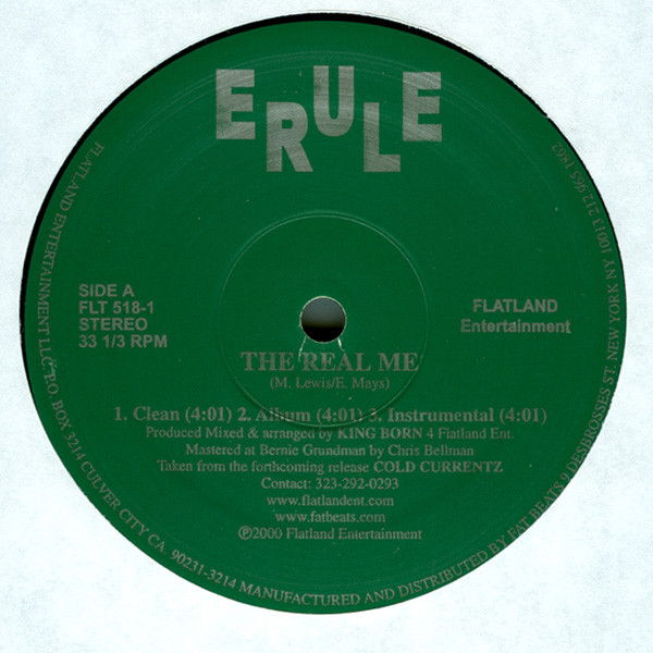 Erule - Real Me / Here It Is - Vinyl Record 12" image 3