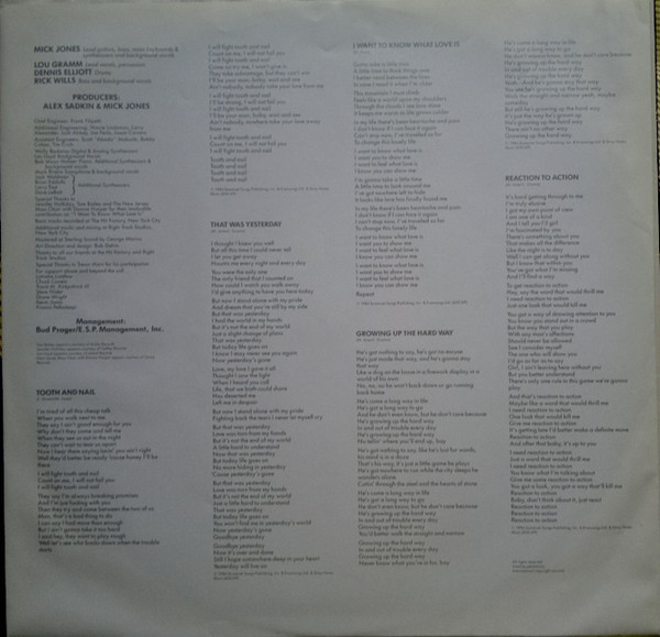Foreigner - Agent Provocateur - Used Vinyl Record image 5