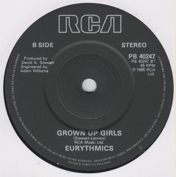 Eurythmics - re Must Be An Angel (Playing With My Heart) - Used Vinyl Re image 4