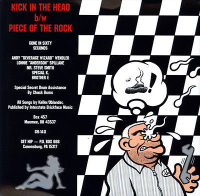 Gone In Sixty Second - Kick In The Head - Used Vinyl Record 7" image 2