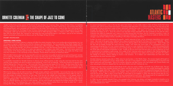 Ornette Coleman - Shape Of Jazz To Come - CD image 5