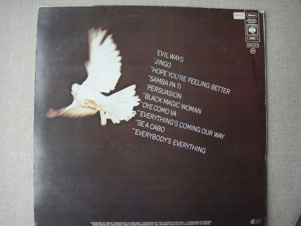 Santana - 's Greatest Hits - Used Vinyl Record image 2