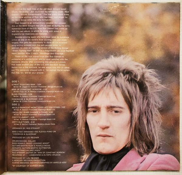 Rod Stewart - An Old Raincoat Won't Ever Let You Down - Used Vinyl Reco image 3