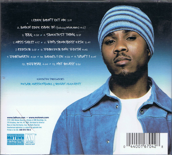 Lathun - Fortunate - Used CD image 3