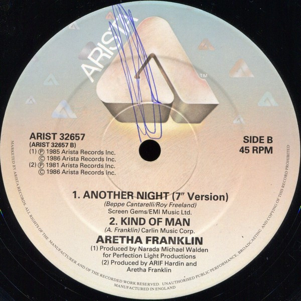 Aretha Franklin - Another Night (Zoomin' To The Freeway 12" Mega-Mix) - image 4