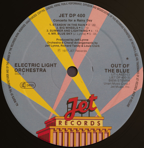 Electric Light Orche - Out Of The Blue - Used Vinyl Record image 10