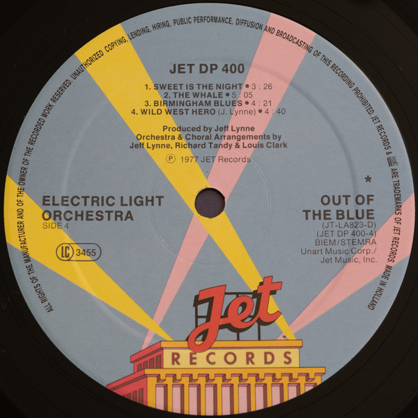 Electric Light Orche - Out Of The Blue - Used Vinyl Record image 11