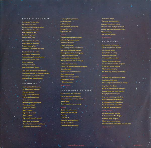 Electric Light Orche - Out Of The Blue - Used Vinyl Record image 6