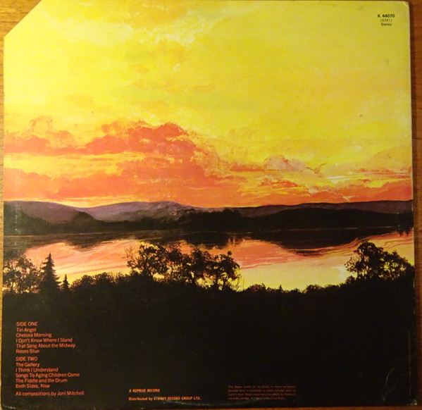 Joni Mitchell - Clouds - Used Vinyl Record image 2