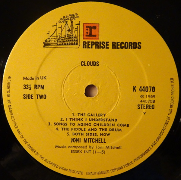 Joni Mitchell - Clouds - Used Vinyl Record image 4