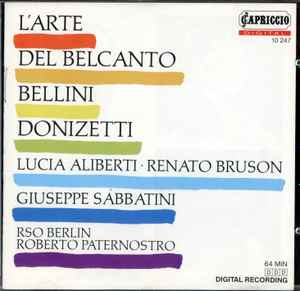 Vincenzo Bellini - L'Arte Del Belcanto - Used CD image 1