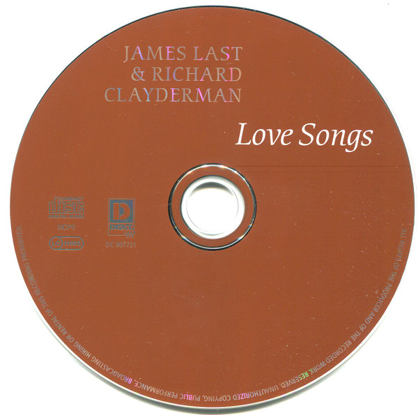 James Last - Love Songs - Used CD image 3