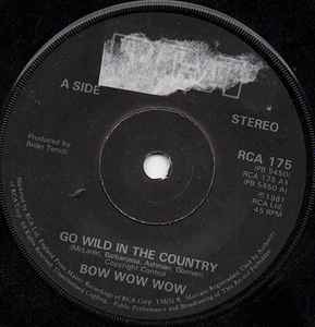 Bow Wow Wow - Go Wild In The Country - Used Vinyl Record 7" image 1