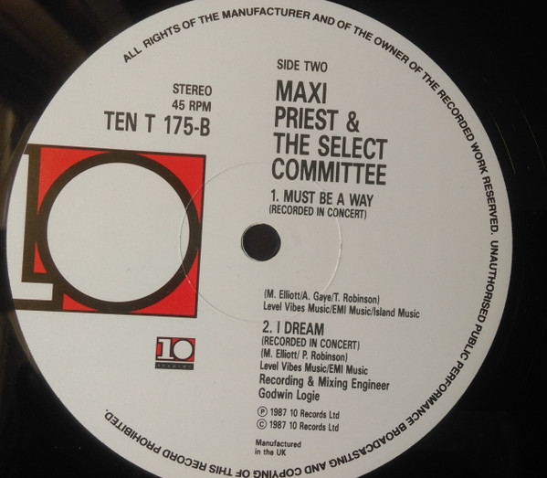 Maxi Priest - Woman In You - Used Vinyl Record 12" image 4