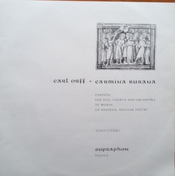 Carl Orff - Carmina Burana - Used Vinyl Record image 3